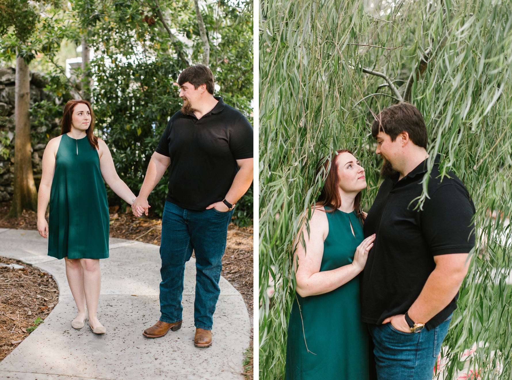 Shane + Haley | Hollis Gardens Engagement - Jenna Nicole Photography